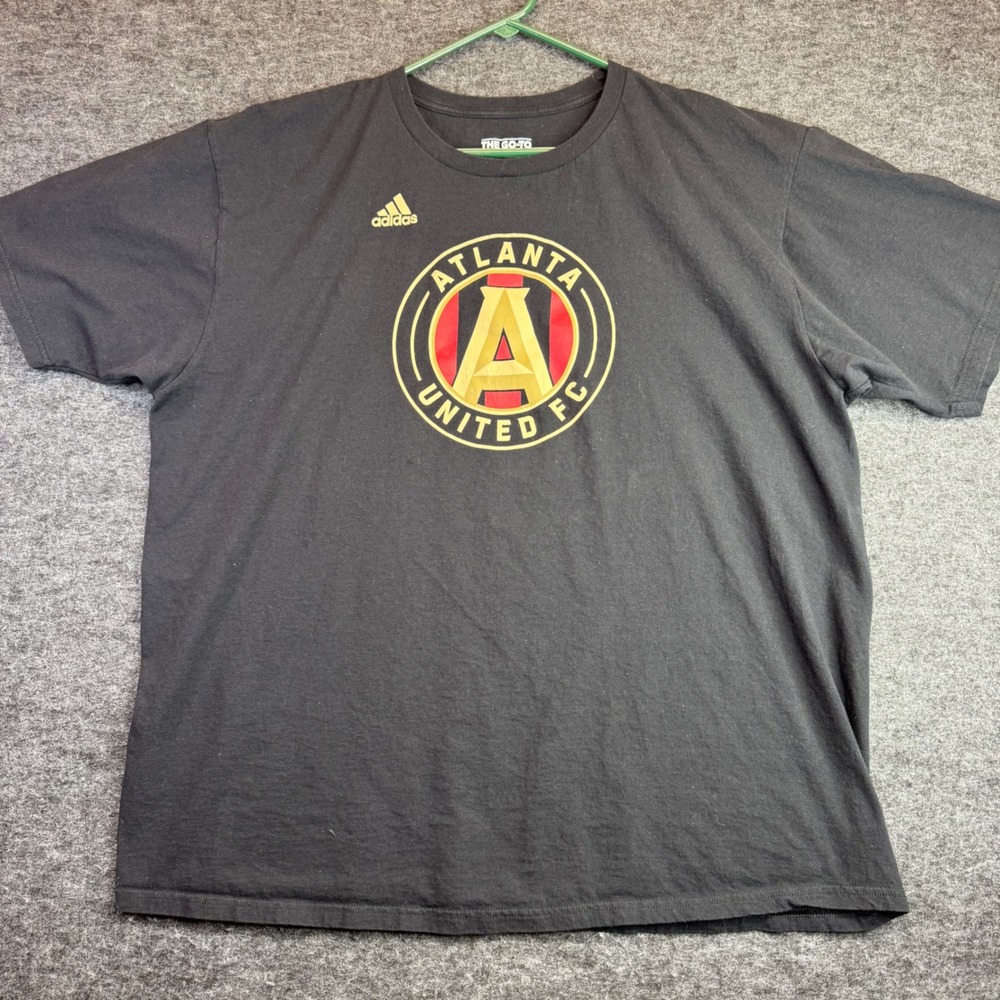 Adidas‎ Atlanta United FC T-Shirt Mens 2XL Black Short Sleeve The Go-To Tee